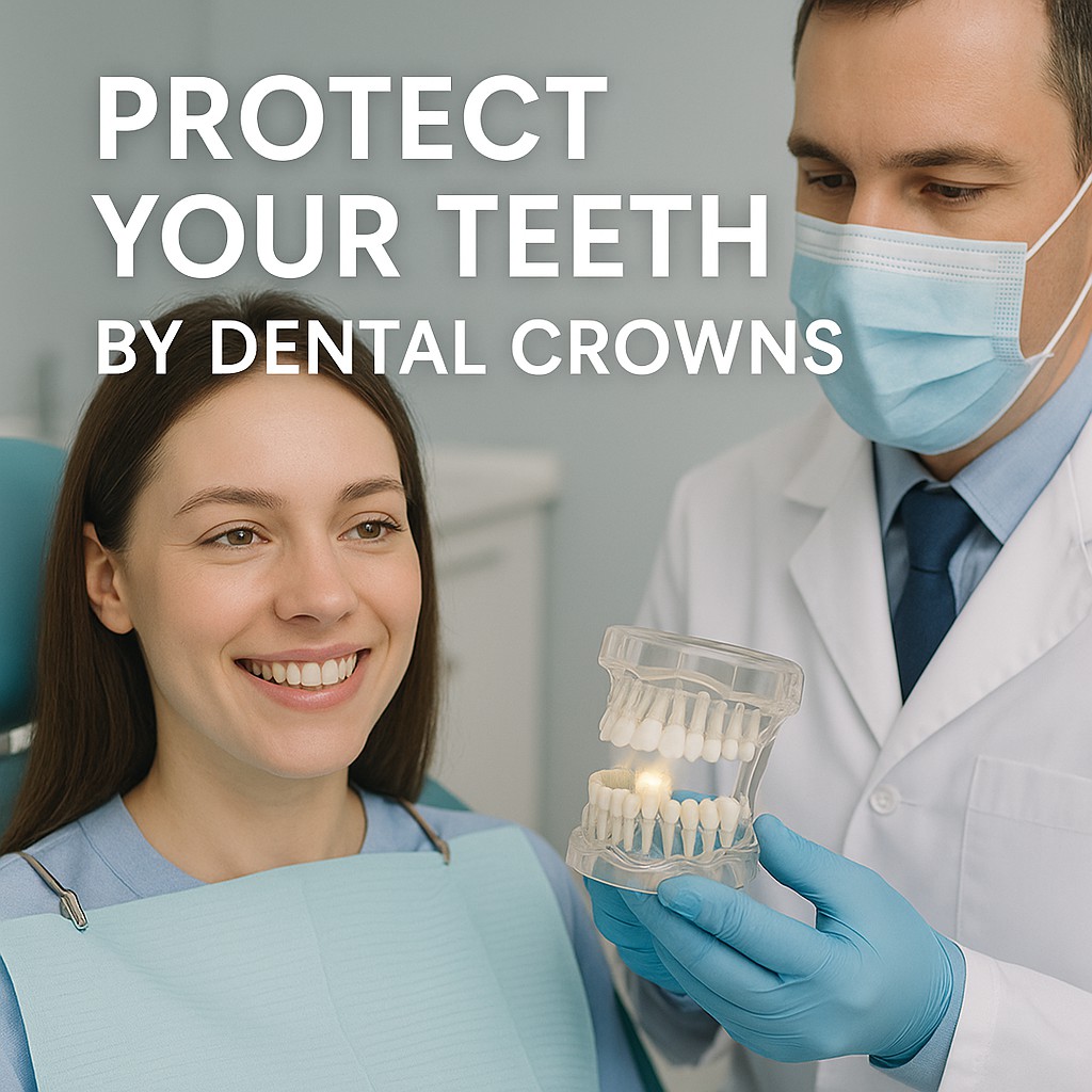 Protect Your Teeth by Dental Crowns in Whitefield, Bangalore